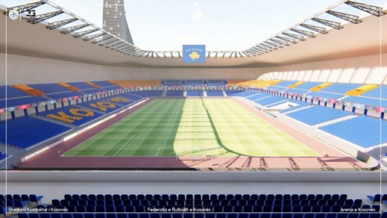 Një ndër projekt-propozimet për Stadiumin Nacional të Kosovës